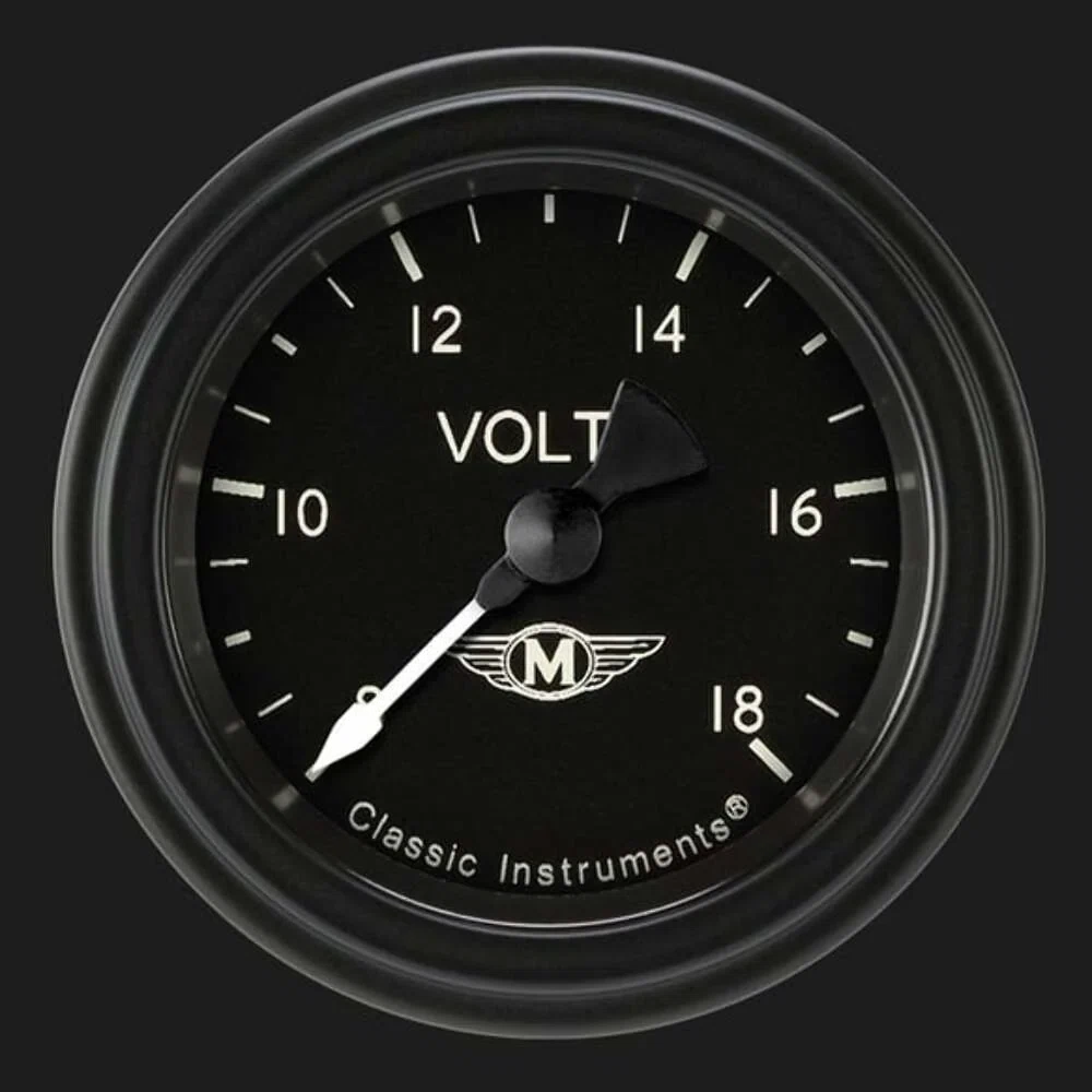 Moal Bomber 2 1_8_ Voltage Gauge MA130BLF